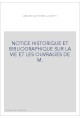 NOTICE HISTORIQUE ET BIBLIOGRAPHIQUE SUR LA VIE ET LES OUVRAGES DE M. LAURENT JOUBERT