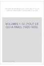 ANCIENS MONUMENTS DE L'HISTOIRE ET DE LA LANGUE FRANCAISE (1820-1835). (TOUT CE QUI A PARU).
