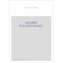 OEUVRES PHILOSOPHIQUES.
