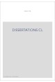 DISSERTATIONS
