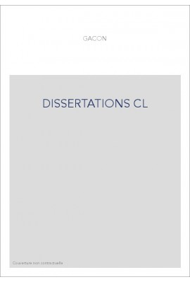 DISSERTATIONS