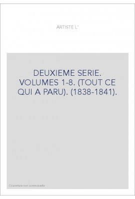 L'ARTISTE (1838-1841).
