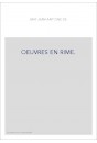 OEUVRES EN RIME.