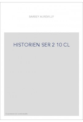 LES OEUVRES ET LES HOMMES. SERIE II. VOLUME 10. (1860-1909)
