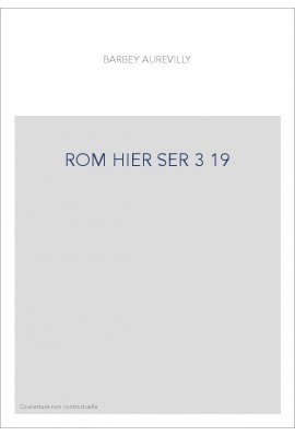 LES OEUVRES ET LES HOMMES. SERIE III. VOLUME 19. (1860-1909).