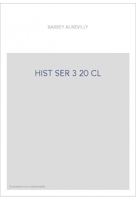 LES OEUVRES ET LES HOMMES. SERIE III. VOLUME 20. (1860-1909).