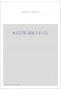 LES OEUVRES ET LES HOMMES. SERIE III. VOLUME 21. (1860-1909).