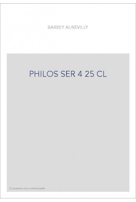 LES OEUVRES ET LES HOMMES. SERIE IV. VOLUME 25. (1860-1909).