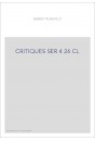 LES OEUVRES ET LES HOMMES. SERIE IV. VOLUME 26. (1860-1909).