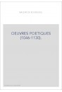 OEUVRES POETIQUES (1046-1130).