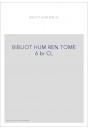 BIBLIOTHEQUE D HUMANISME T 6