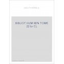 BIBLIOTHEQUE D HUMANISME T 22