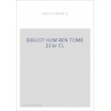 BIBLIOTHEQUE D HUMANISME T 23