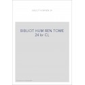 BIBLIOTHEQUE D HUMANISME T 24