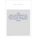 DER ANGLONORMANISCHE. ZUM ERSTEN MALE HRSG. VON ALBERT STIMMING. (1899).