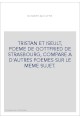 TRISTAN ET ISEULT, POEME DE GOTTFRIED DE STRASBOURG, COMPARE A D'AUTRES POEMES SUR LE MEME SUJET.