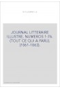 LE BOULEVARD. JOURNAL LITTERAIRE ILLUSTRE. NUMEROS 1-76. (TOUT CE QUI A PARU). (1861-1863).
