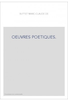 OEUVRES POETIQUES.