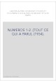CAHIERS ALFRED DE MUSSET. NUMEROS 1-2 .(TOUT CE QUI A PARU). (1934).