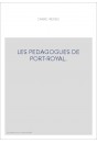 LES PEDAGOGUES DE PORT-ROYAL.