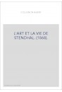 L'ART ET LA VIE DE STENDHAL. (1868).