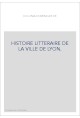 HISTOIRE LITTERAIRE DE LA VILLE DE LYON.