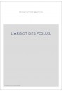 L'ARGOT DES POILUS.
