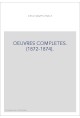 OEUVRES COMPLETES. (1872-1874).