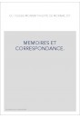 MEMOIRES ET CORRESPONDANCE.(1824-1825).