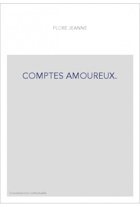 COMPTES AMOUREUX.