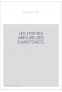 LES EPISTRES AMOUREUSES D'ARISTENETE.