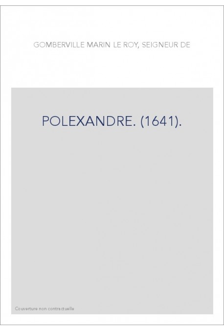 POLEXANDRE. (1641).
