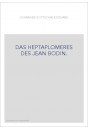DAS HEPTAPLOMERES DES JEAN BODIN.