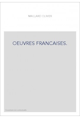 OEUVRES FRANCAISES.