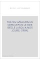 POETES GASCONS DU GERS DEPUIS LE XVIE SIECLE JUSQU'A NOS JOURS. (1904).