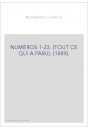 NUMEROS 1-23. (TOUT CE QUI A PARU). (1889).