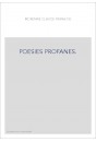 POESIES PROFANES.