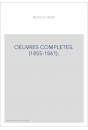 OEUVRES COMPLETES. (1855-1861).