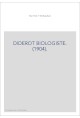DIDEROT BIOLOGISTE. (1904).