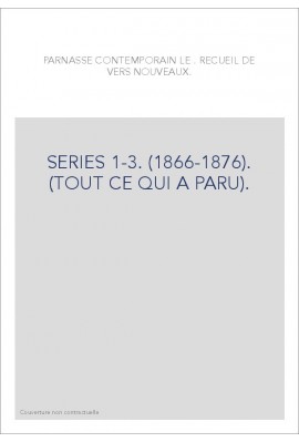 SERIES 1-3. (1866-1876). (TOUT CE QUI A PARU).