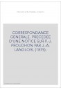 CORRESPONDANCE GENERALE.