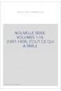 PREMIERE SERIE. VOLUMES 1-40. (1886-1896). (TOUT CE QUI A PARU).