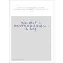 VOLUMES 1-14. (1901-1913). (TOUT CE QUI A PARU).