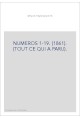 NUMEROS 1-19. (1861). (TOUT CE QUI A PARU).