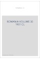 ROMANIA VOLUME 30 ( 1901 )