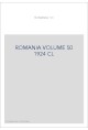 ROMANIA VOLUME 50 ( 1924 ) CL