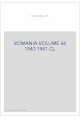 ROMANIA VOLUME 66 ( 1940 - 1941 )