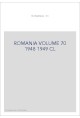 ROMANIA VOLUME 70 ( 1948 - 1949 )