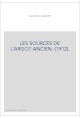 LES SOURCES DE L'ARGOT ANCIEN. (1912).