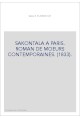 SAKONTALA A PARIS. ROMAN DE MOEURS CONTEMPORAINES. (1833).